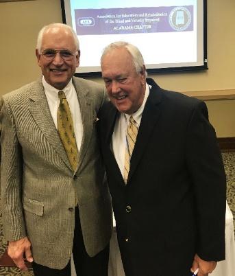 Dr. Jack Hawkins and Joe Helm